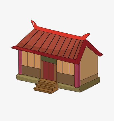 古代房子PNG图片素材免费下载_png格式_400*424像素_熊猫办公