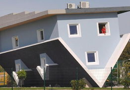 大头朝下的怪诞小屋